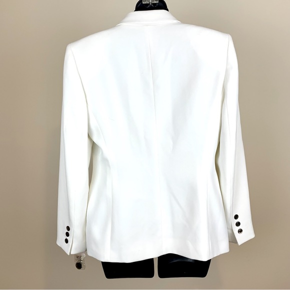 NWT Kasper Ivory Career blazer , Size 6P - Picture 3 of 8